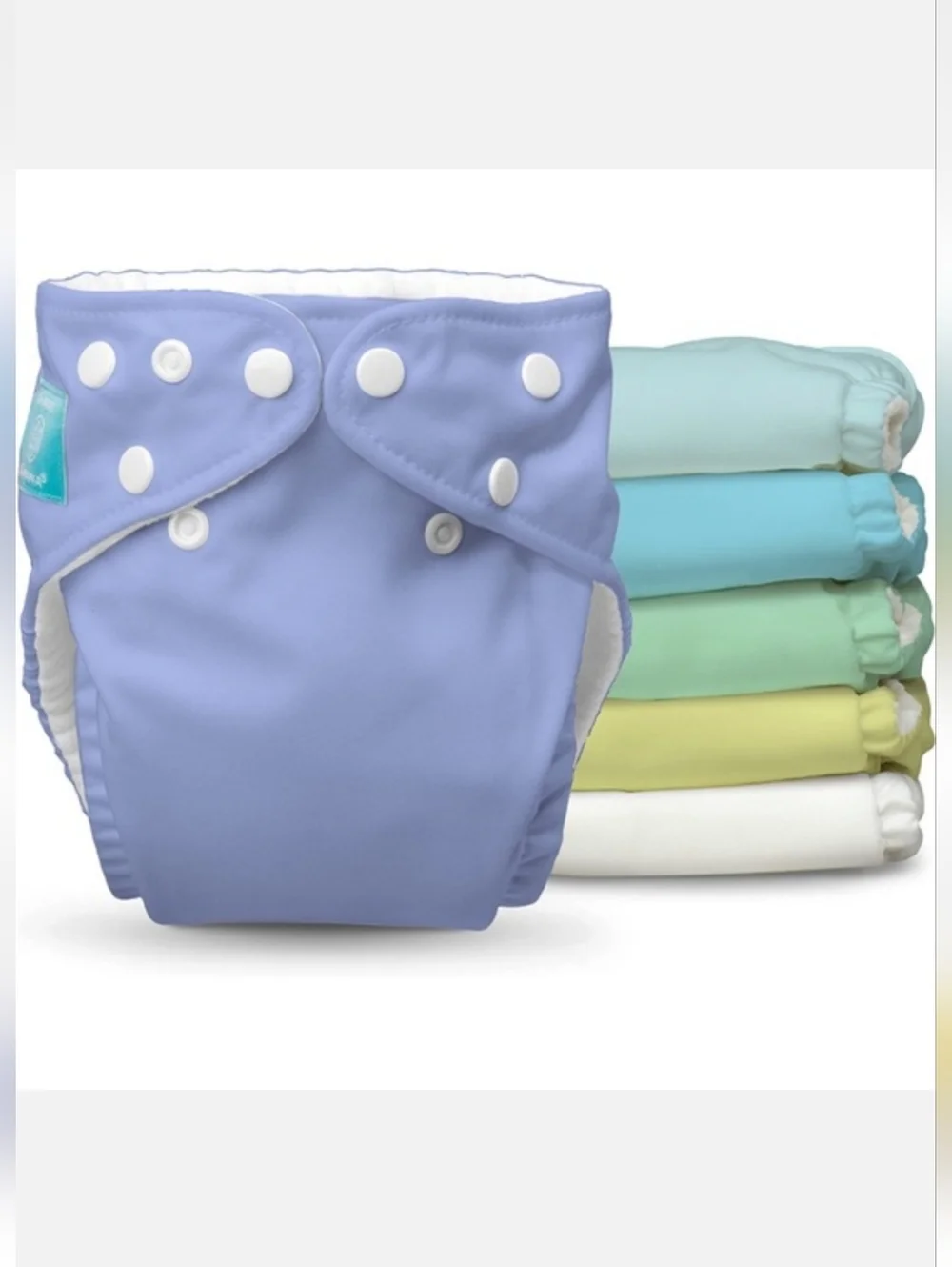 6Pack Charlie Banana Cloth Diapers Reusable Washable Adjustable OneSize + LINERS